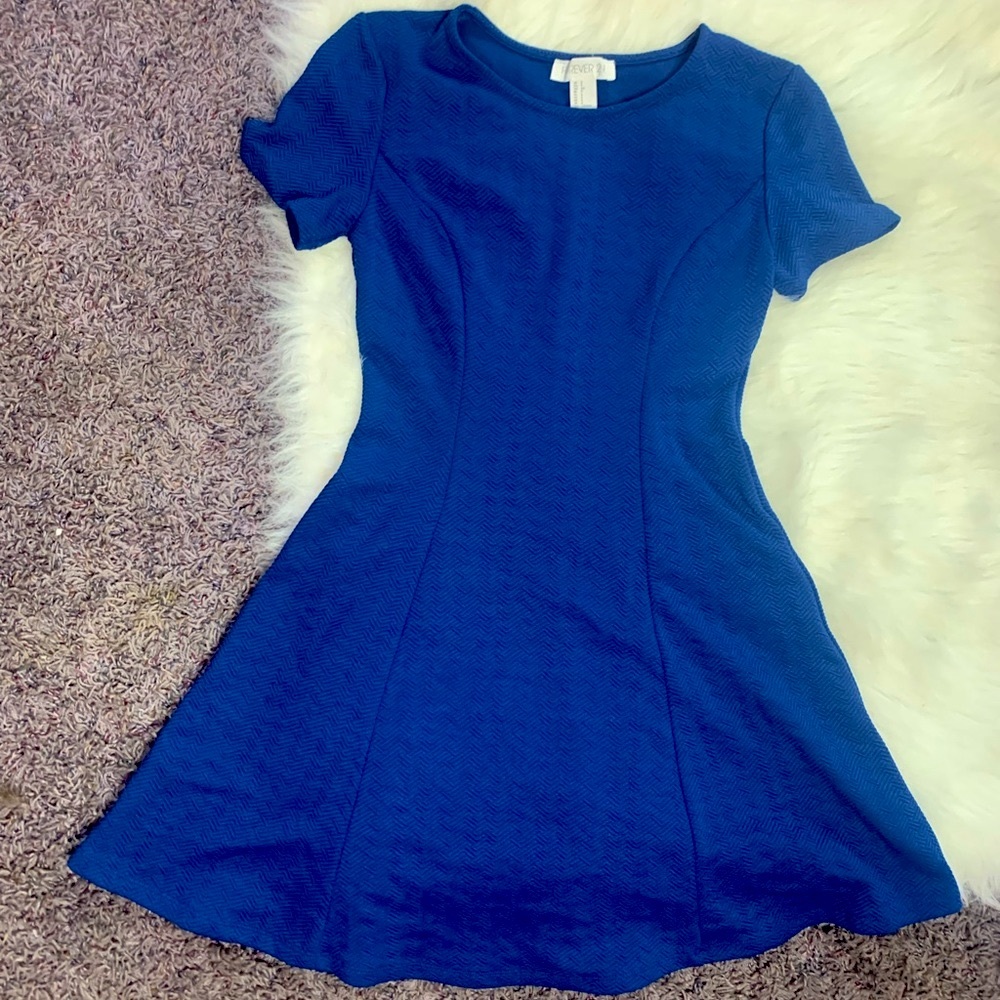 Blue dress